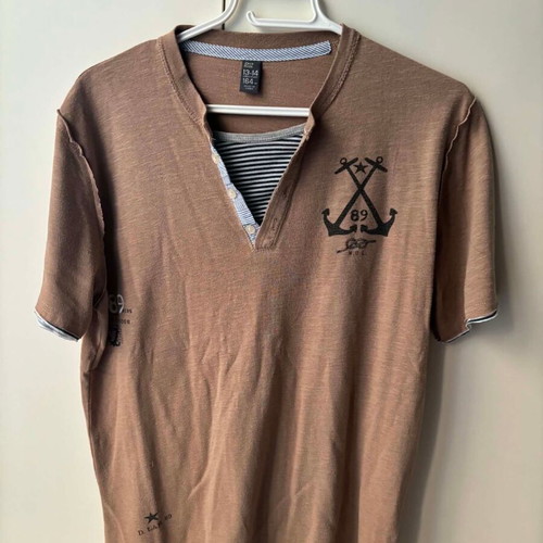 Zara Kids T-Shirt used, size 164 cm, brown