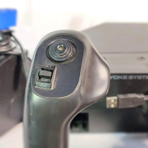 Saitek Pro Flight Yoke System used, flight simulation system for PC