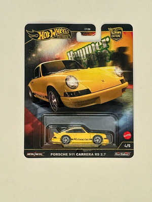Hot Wheels Premium Porsche 911 Carrera RS 2.7 new, sealed from Car Culture