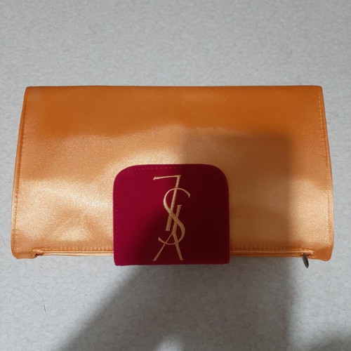 Yves Saint Laurent clutch bag new, vintage, orange