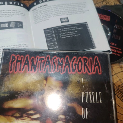 Phantasmagoria A Puzzle Of Flesh PC game new with cracked box