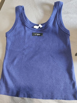 Lumina top M/L blue, new