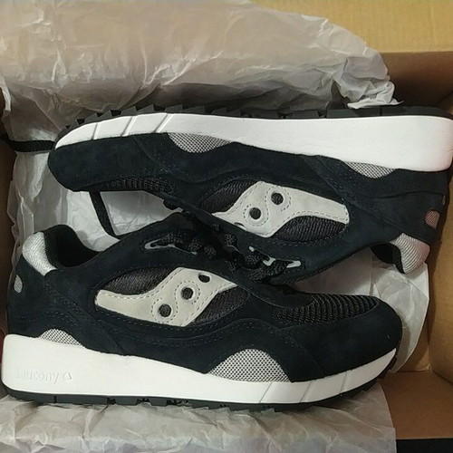 Saucony Shadow 6000 sneakers new, size 40.5, black and silver