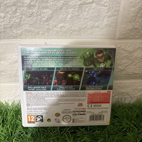 Green Lantern Rise of the Manhunters Nintendo 3DS game used