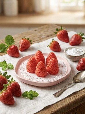 Wax Melts Strawberry handmade, plant wax, 50g made to order