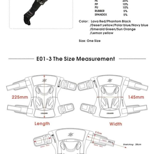 Cuirassier elbow protectors new for motorcycles, scooter, bicycle