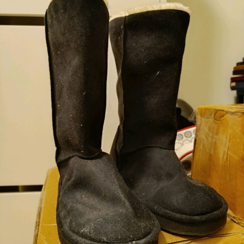 Black Boots New Size 38