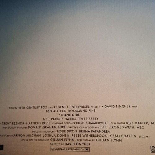 Gone Girl Blu-ray like new with Greek subtitles