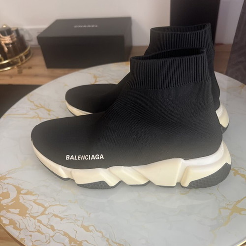 Balenciaga sneakers used, black, size 38