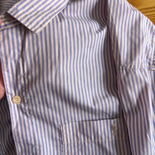 Pazolini striped men's shirt 3XL-4XL, casual style