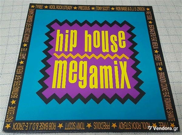  Various – Hip House Megamix  12' Germany, Austria, & Switzerland 1989'