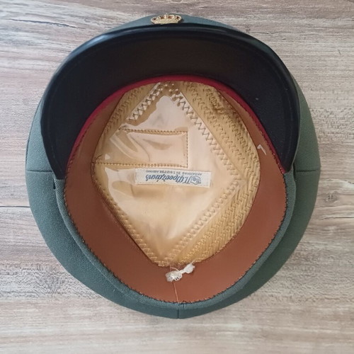 Military cap used, Greek army officer's peaked hat