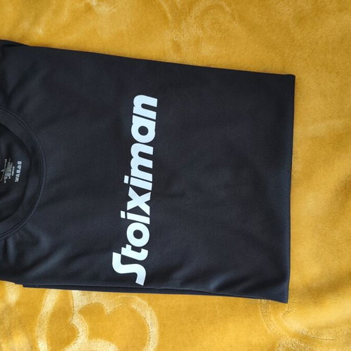 Promotional t-shirt size Large like new, black polyester