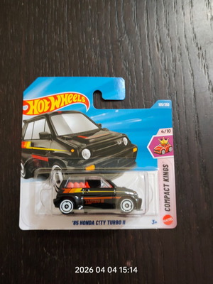 Hot Wheels '85 Honda City Turbo II new