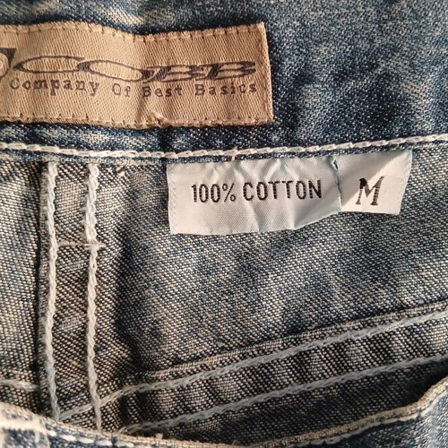 Cobb women's denim shorts like new, size M, 100% cotton