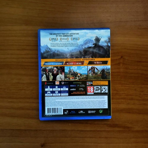 The Witcher 3 Game of the Year Edition PS4 used
