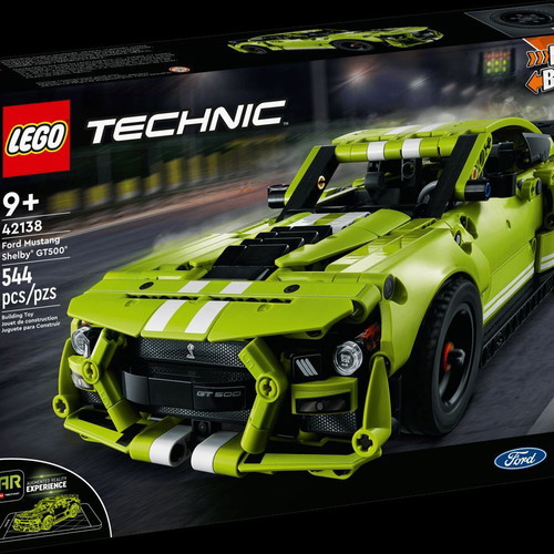 Lego Technic Ford Mustang Shelby GT500 new, 544 pieces
