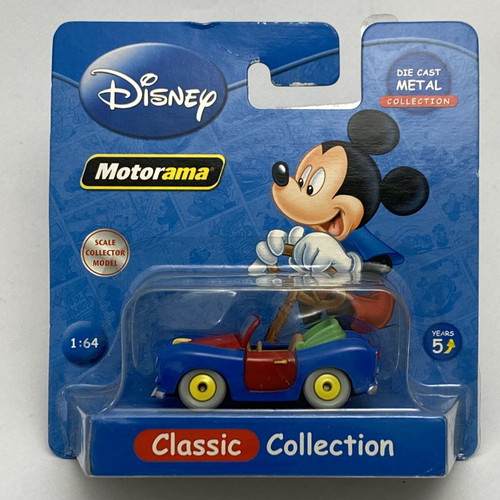Disney Motorama Mickey Mouse Classic Collection toy car 1:55 scale