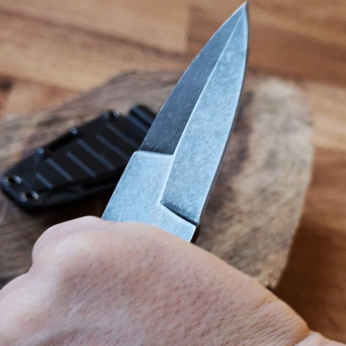 Kizlyar Yozh Wild Tactical Black Bushcraft hunting survival camping knife new