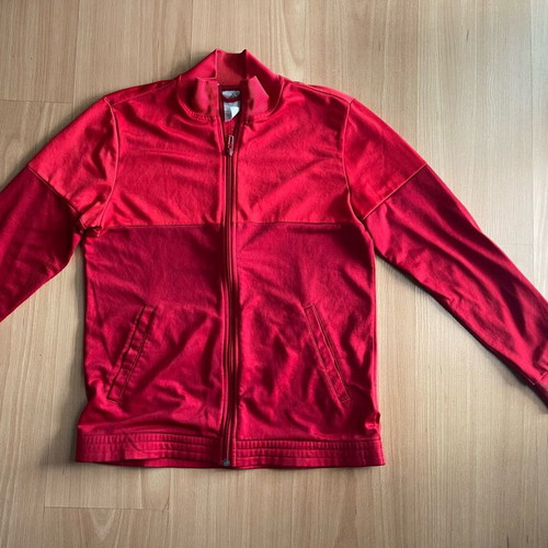 Adidas jacket used, size Small, red