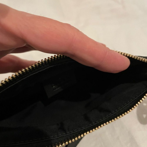 Gucci crossbody bag like new black and gray with gold glitter