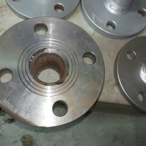 DIN 40 lathe flanges with 1 1/2 inch nipples, pack of 10