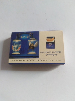 Gauloises matchbox new collectible