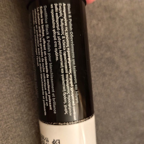 Frezyderm Black and Polish Toothpaste like new