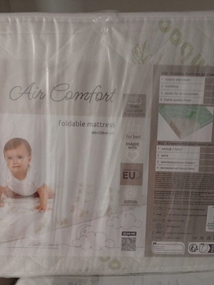 Lorelli foldable mattress 60x120 for playpen