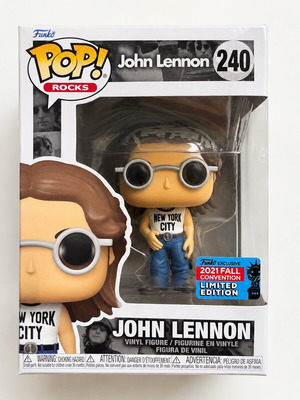 Funko Pop Rocks John Lennon #240 2021 Fall Convention Limited Edition нов