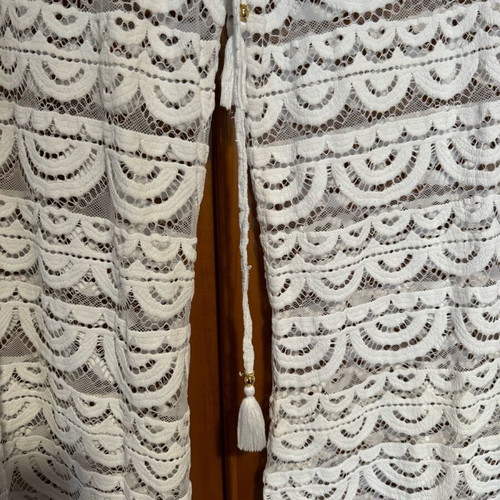 Beach pants like new, white, size M-L
