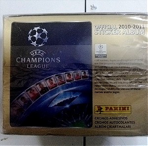 2010-11 Panini Champions League σφραγισμένη κούτα με 50 φακελάκια