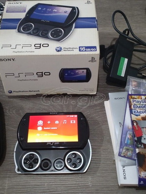 PSP GO 16 GB като нов с 6 игри и калъф