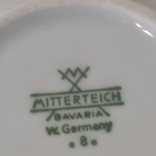 Miterteich Christmas porcelain platter like new
