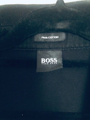 Boss long sleeve shirt black, like new, size L