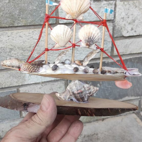 Boat composition with shells new