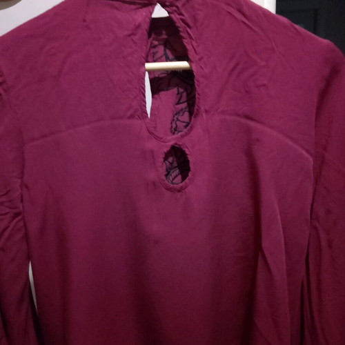 Minkpink boho blouse red new, size S/M