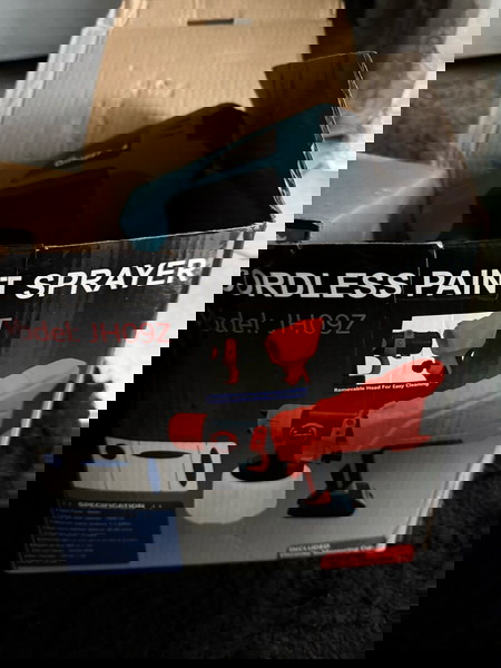 Πιστόλι βαφής μπαταρίας καινούργιο