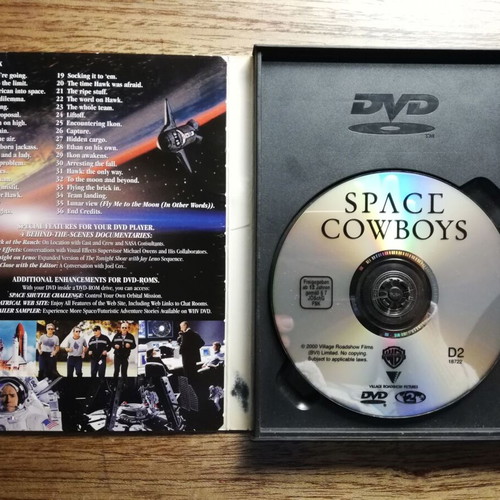 Space Cowboys DVD used with Greek subtitles