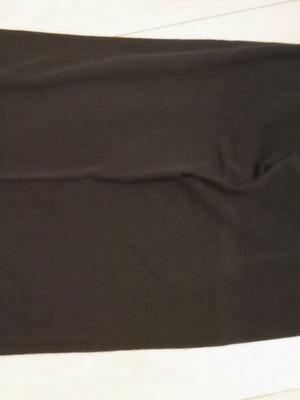 Women's pants L black like new, elastic with zipper