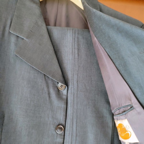 Figlio d' Angelo suit size 50 used, blue
