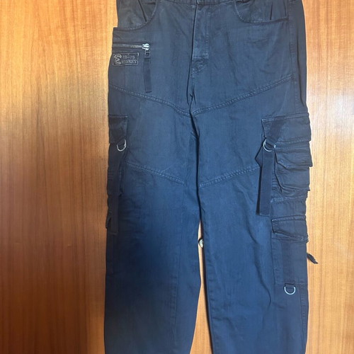 Unisex cargo pants black size Medium-Large like new