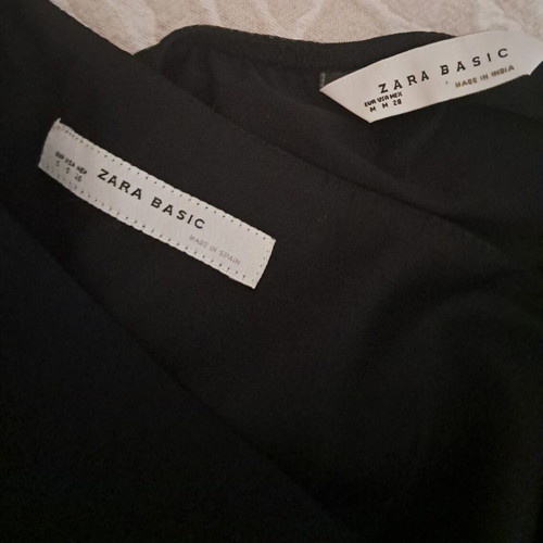 Zara evening set with sequin top and alpha-line skirt, like new, size S-M