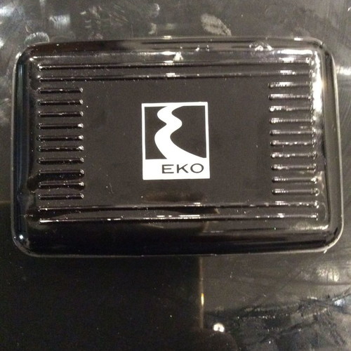 Card wallet with RFID black collectible with EKO logo new