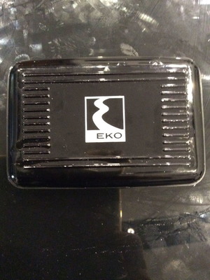 Πορτοφόλι καρτών με RFID μαύρο συλλεκτικό με λογότυπο ΕΚΟ καινούργιο