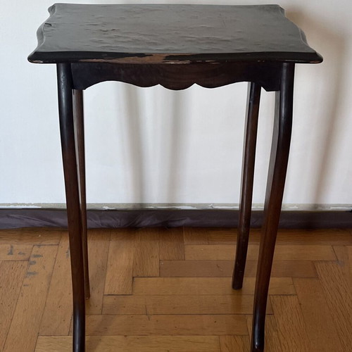 Side tables used, solid wood, elegant style
