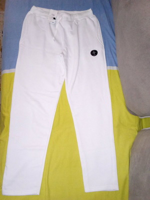 Time Out men's sweatpants new, white, XXL