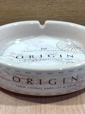 Origin Karelias Ceramic Ashtray promotional, like new