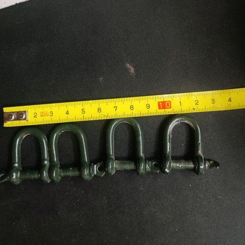 Nautical shackles like new, pack of 4