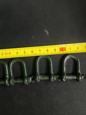 Nautical shackles like new, pack of 4